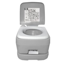 10L Portable Flushing Toilet Camping Porta Potti