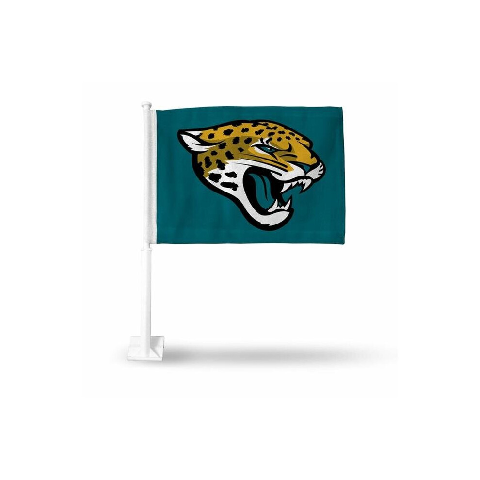 Caseys 6734535019 7 X 23 X 4 In. Jacksonville Jaguars Car Flag 767345350190