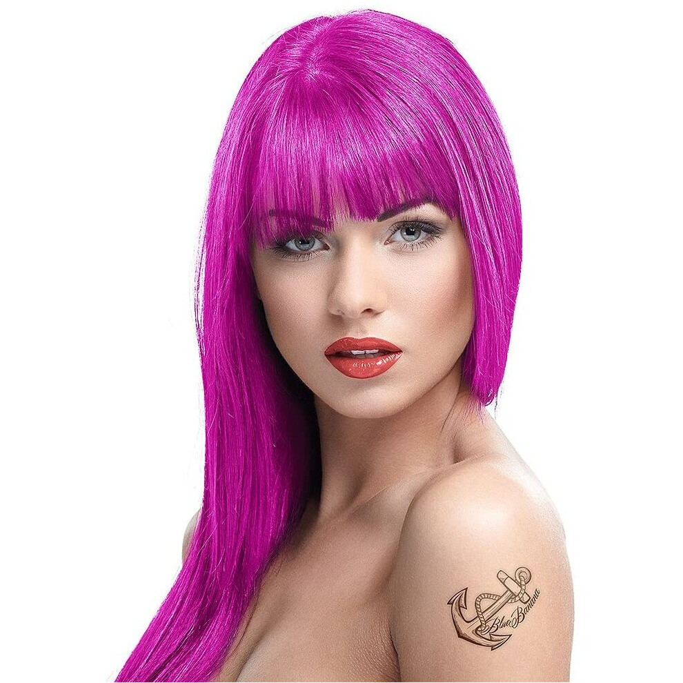 Crazy Color 2X Semi-Permanent Hair Dye 2X 100Ml (Pinkissimo)