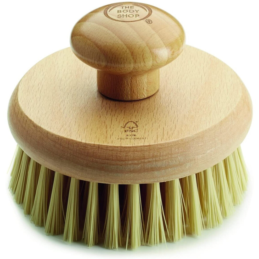 The Body Shop Round Wooden Body Brush