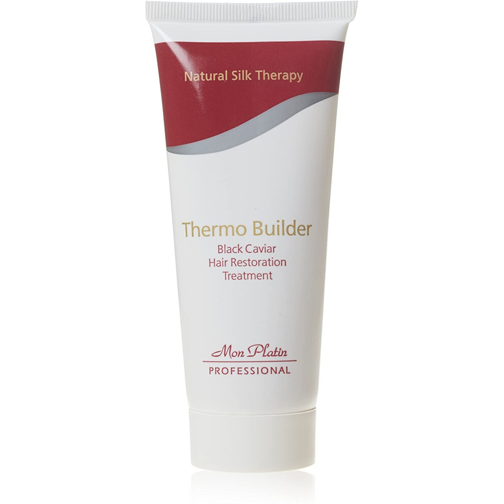 Mon Platin Professional 100Ml Natural Silk Therapy Black Caviar Thermo Builder Hair Restoration Treatment