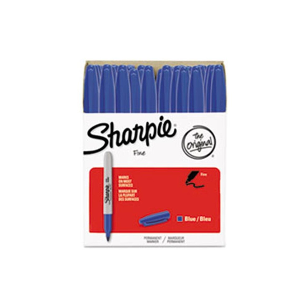 Sanford SAN1920932 Marker,Sharpie,Fine,36,Be