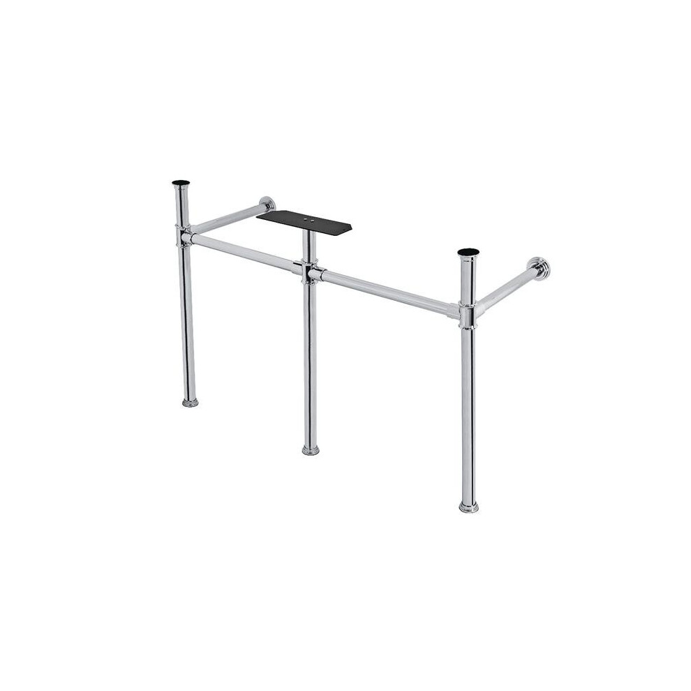 Kingston Brass Vpbt14881 Fauceture Imperial Stainless Steel Console Sink Legs, Polished Chrome 663370960543