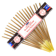 Nag Champa Sayta Black Opium Incense Sticks - Set of 12
