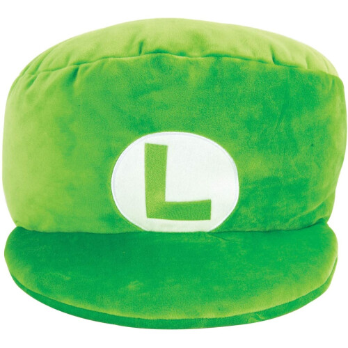 TOMY Green Luigi Hat (Mario Kart) 40 cm Plush