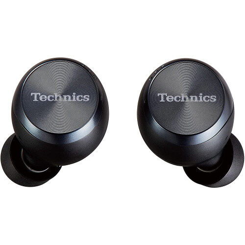 Technics AZ70WE Premium True Wireless Earbuds, with Noise Cancelling and Bluetooth Functionality - Black
