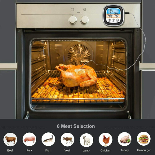 Digital Food Thermometer, Barbecue BBQ Meat Thermometer 1