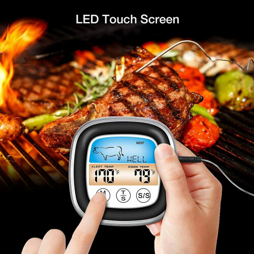 Digital Food Thermometer, Barbecue BBQ Meat Thermometer 2