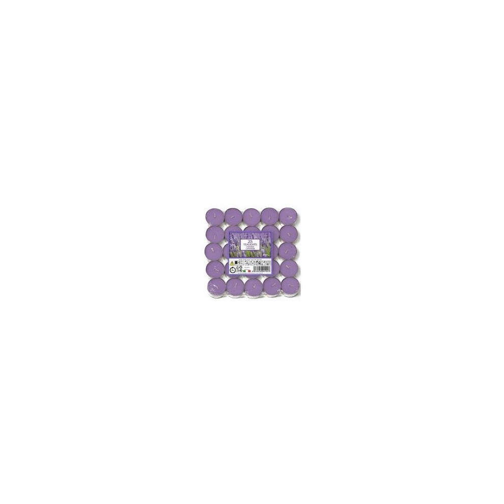 Price's Candles Tealights Pack 25 Lavender [021937D]