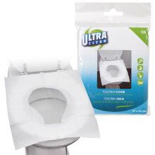 50 Disposable Toilet Seat Covers Flushable Travel Camping Pocket Size