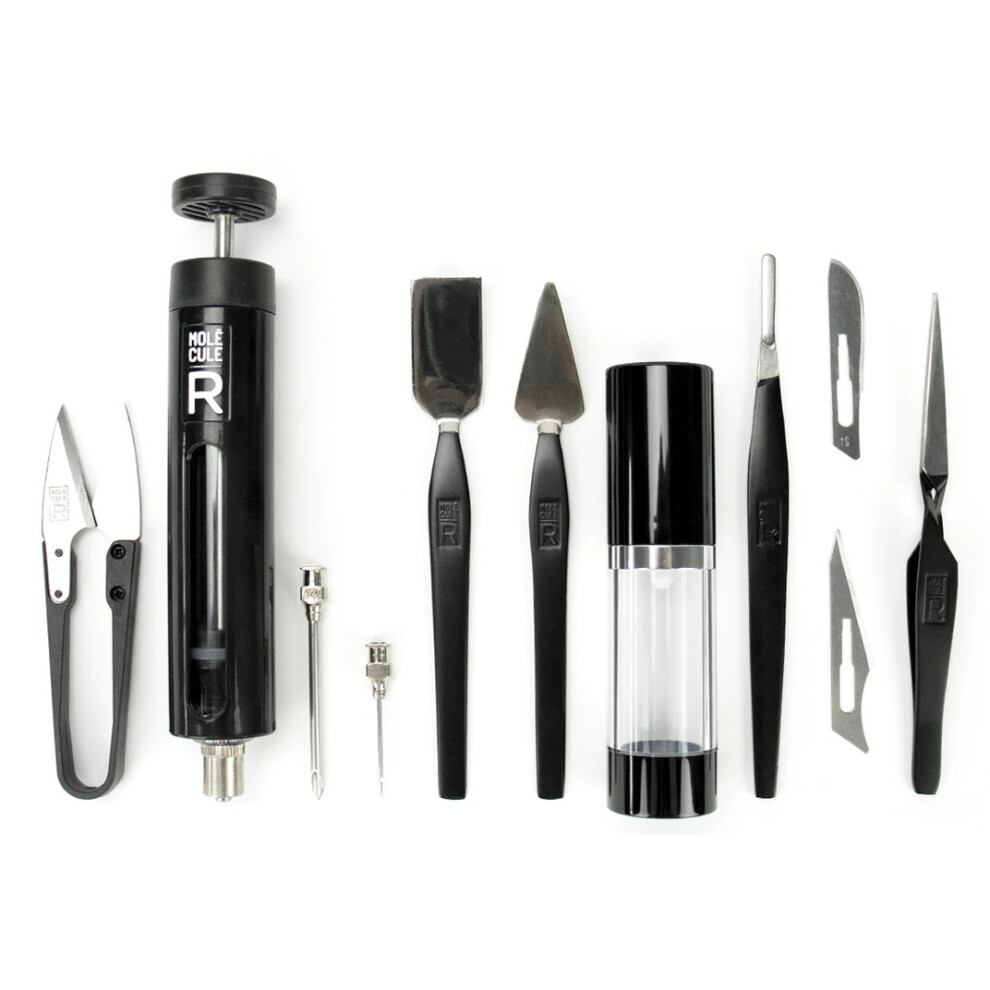 Molecule-R 11-Piece Food Styling R-EVOLUTION Kit | Molecular Gastronomy Tools for Chef-Level Plating-image-OPC-P8VKKK8-NEW