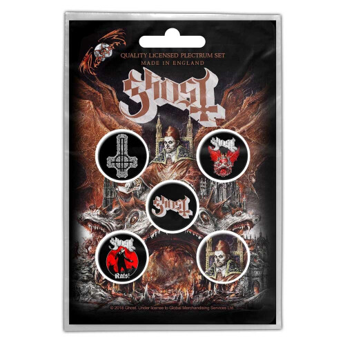 Ghost Ghost - Prequelle Button Badge Pack