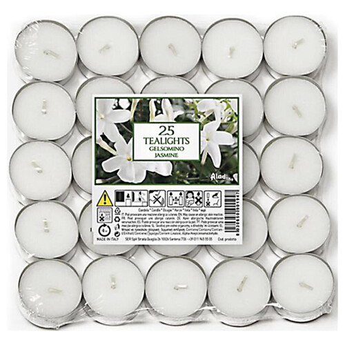 Price's Candles Price's Candles Tealights Pack 25 Jasmine [021961D]