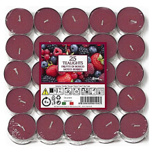 Price's Candles Tealights Pack 25 Mixed Berries [021938D]