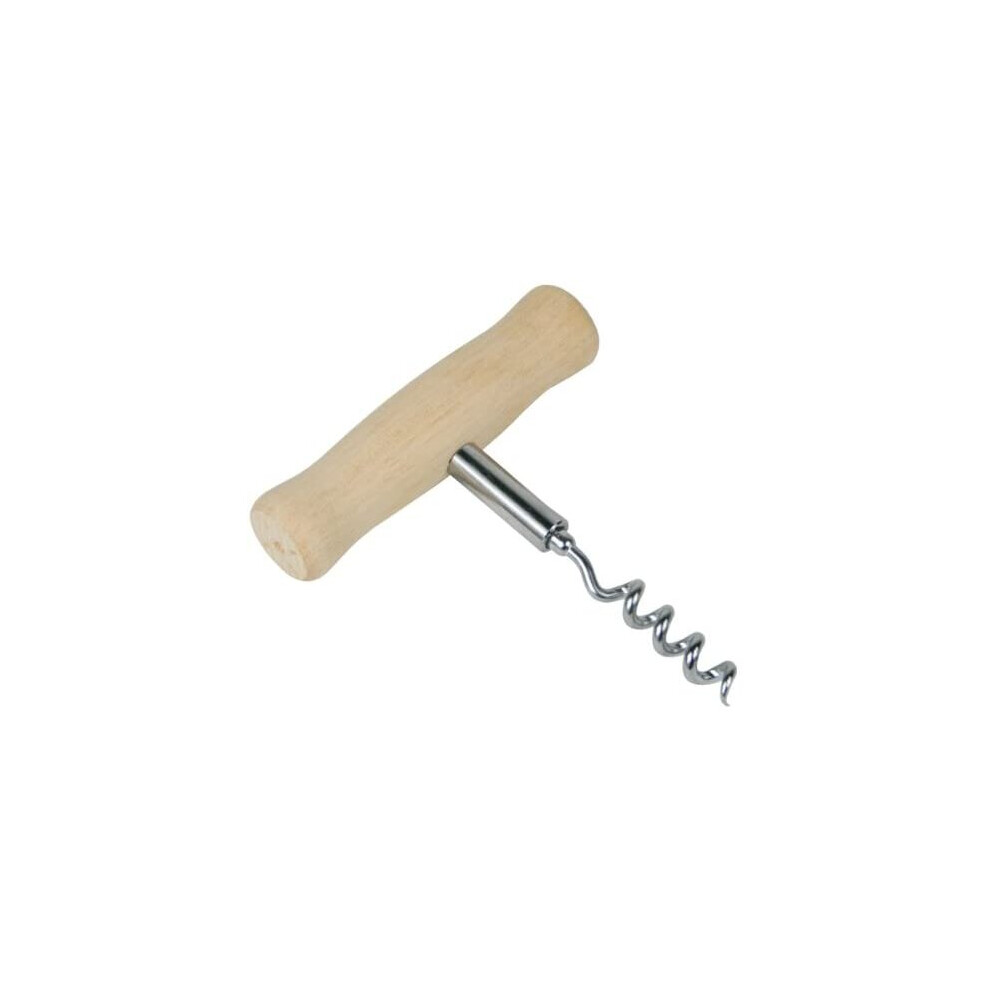 drinkstuff Wooden Handle Corkscrew