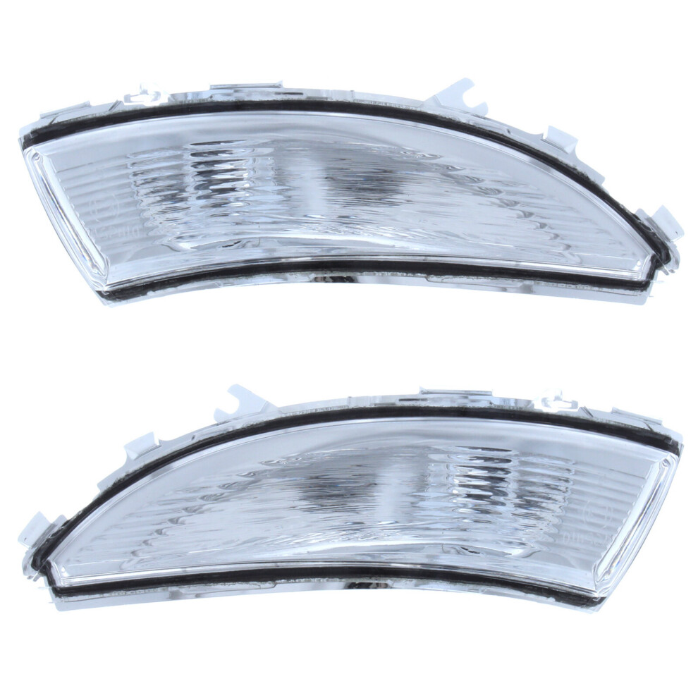 Renault Clio Mk4 Hatchback 2012-2019 Clear Non-Led Wing Door Mirror Indicators Drivers & Passenger Side Light 5054808174093
