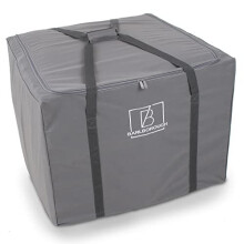 Barlborough Garden Cushion Protective Storage Bag Cover Square Large 80 x 80 x 60cm Waterproof Resistant for Outdoor Furniture Sofa Cushions Grey