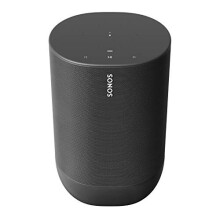 Sonos Move - The durable, battery-powered Smart Speaker for Outdoor and Indoor Listening, Black, with Alexa built-in - Refurbished