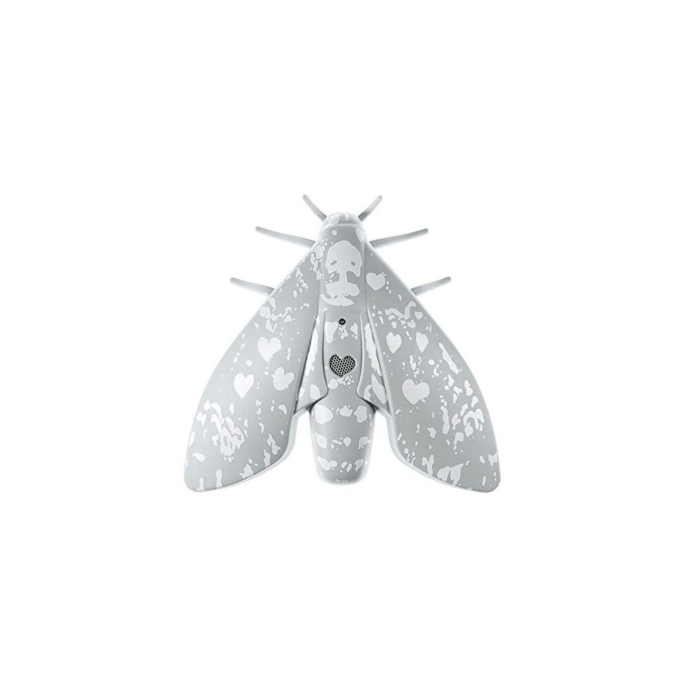 Jalo Optical Smoke Alarm Lento 10 for Home - Fire Alarm 10 Year Lithium Battery Included - Scandinavian Design - Silver Grey