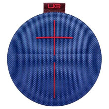 Ultimate Ears ROLL 2 Bluetooth Speaker Ultraportable with Floatie, Waterproof and Shockproof - Blue/Red - Refurbished