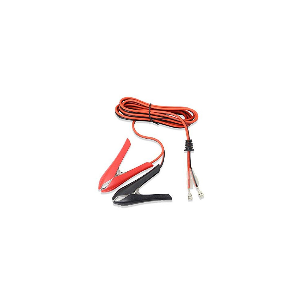 Gelrhonr Car Battery Clip Clamp Power Alligator Clips Cable,12V / 24V Alligator Clamp Battery Cable Extension Cable With Lead And Wiring Single Head T 723508504602