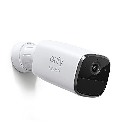 eufy Security, SoloCam E40, Outdoor Security Camera, Wifi, Wireless, Wire-Free, Advanced AI Person-Detection, Two-Way Audio, 2K Resolution, 90dB Alarm