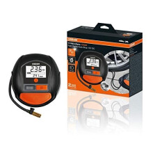 OSRAM TYREinflate 1000 Digital Tyre Inflator with Auto Stop and LED Light, Portable 12V Car Tyre Compressor Power Connection via Cigarette Lighter Tyr