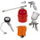 Einhell Einhell 4132720 Air Tool Kit Metal Five Piece, Metallic, Red, White 1