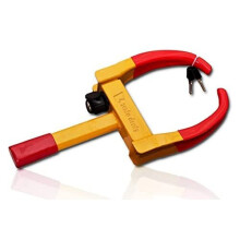 Zento Deals Security Tire Clamp - Heavy Duty Stldskyddsfordon Hjulls fr bilslp