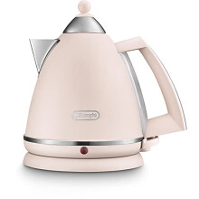 De'Longhi Argento Flora KBX3016.PK Kettle, 360 Swivel base & cord storage, Pink