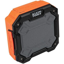 Klein Tools AEPJS3 Bluetooth 4.2 Speaker, Wireless Portable Jobsite Speaker Plays Audio and Charges Smart Phones, with Magnet and Hook