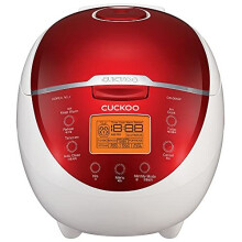 CUCKOO CR-0655F Rice Cooker & Warmer, 6 Cups, LCD-Display 11-Menu Options, Turbo, Mixed, and Brown/GABA, Porridge, Steam MultiCook, My Mode, 16-Variou