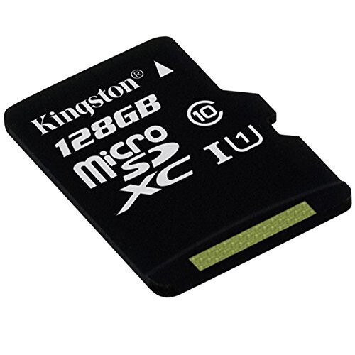 Kingston Kingston SDCX10/128GB Class 10, 128 GB Micro SDXC Memory Card with Adapter 2