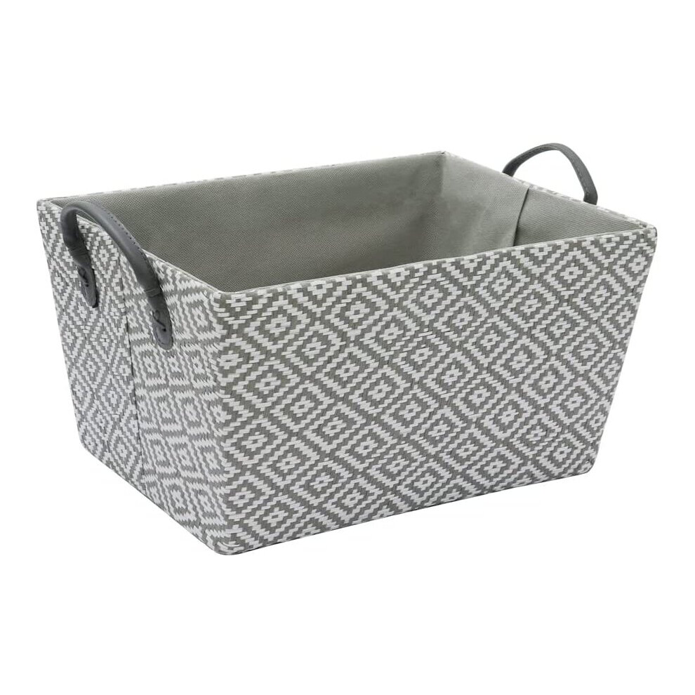 JVL Argyle Rectangular Paper Storage Basket