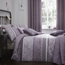 (Heather, King) Dreams & Drapes Hanworth Reversible Duvet Cover Set