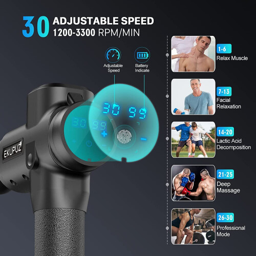 EKUPUZ, Massage Gun, Massage Gun Deep Tissue 1