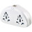 632 Go Travel Worldwide Duo Socket Adaptor + Twin USB US Plug 1