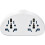 632 Go Travel Worldwide Duo Socket Adaptor + Twin USB US Plug 2