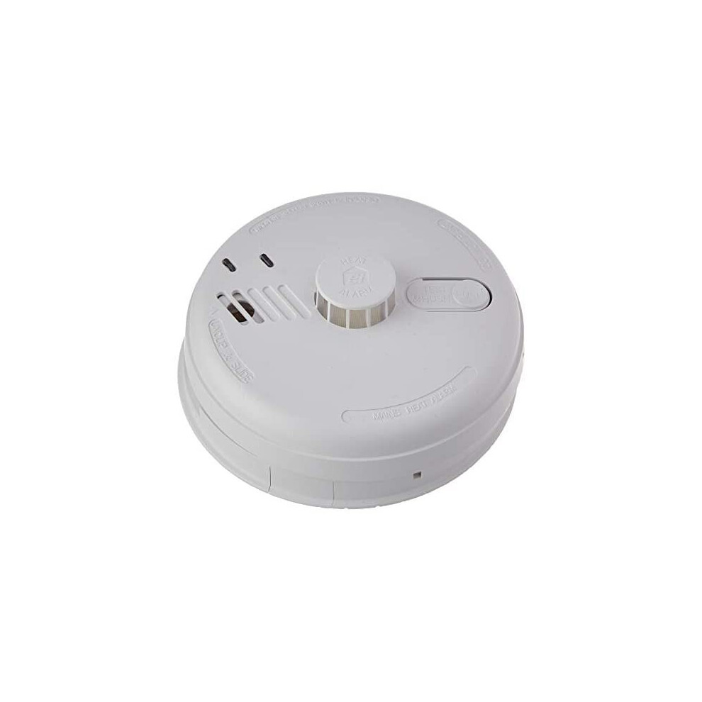 Aico Heat Alarm Ei144RC - Mains Powered with 9V Battery Back-up