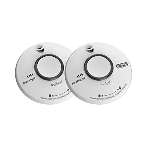 Fireangel Fireangel TST-622Q Smoke Alarm, 2 Pack 2