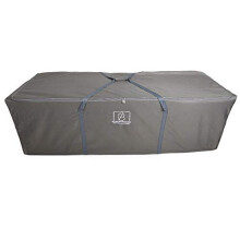 Barlborough Garden Cushion Protective Storage Bag Cover | XLarge 200 x 75 x 60cm | For Outdoor Furniture Sofa Cushions Grey
