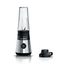 Bosch VitaPower Serie 2 MMB2111MG Mini Blender 450 W - Stainless Steel, Blend & Go 0.65 L ToGo Bottle