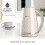 Morphy Richards Morphy Richards 108272 Hive Kettle Cream 6