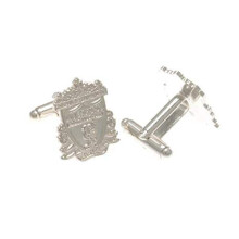 Liverpool F.C. Silver Plated Cufflinks CR Official Merchandise