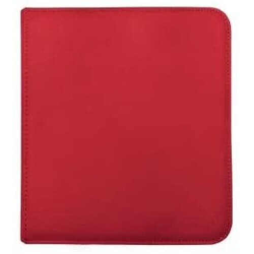 Asmodee Vivid 12-Pocket Zippered PRO-Binder - Red