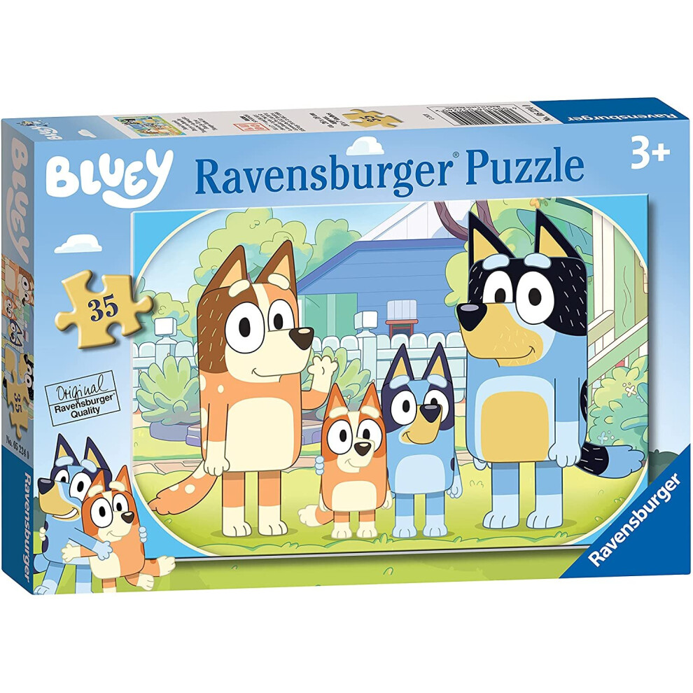Bluey Ravensburger 35Pc Jigsaw Puzzle Size 35