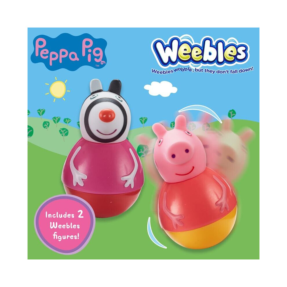 Peppa Pig Weebles 2-Figure Pack Asst