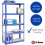Garage Shelving Units Heavy Duty Racking Shelves for Storage Workshop Shed Office 9