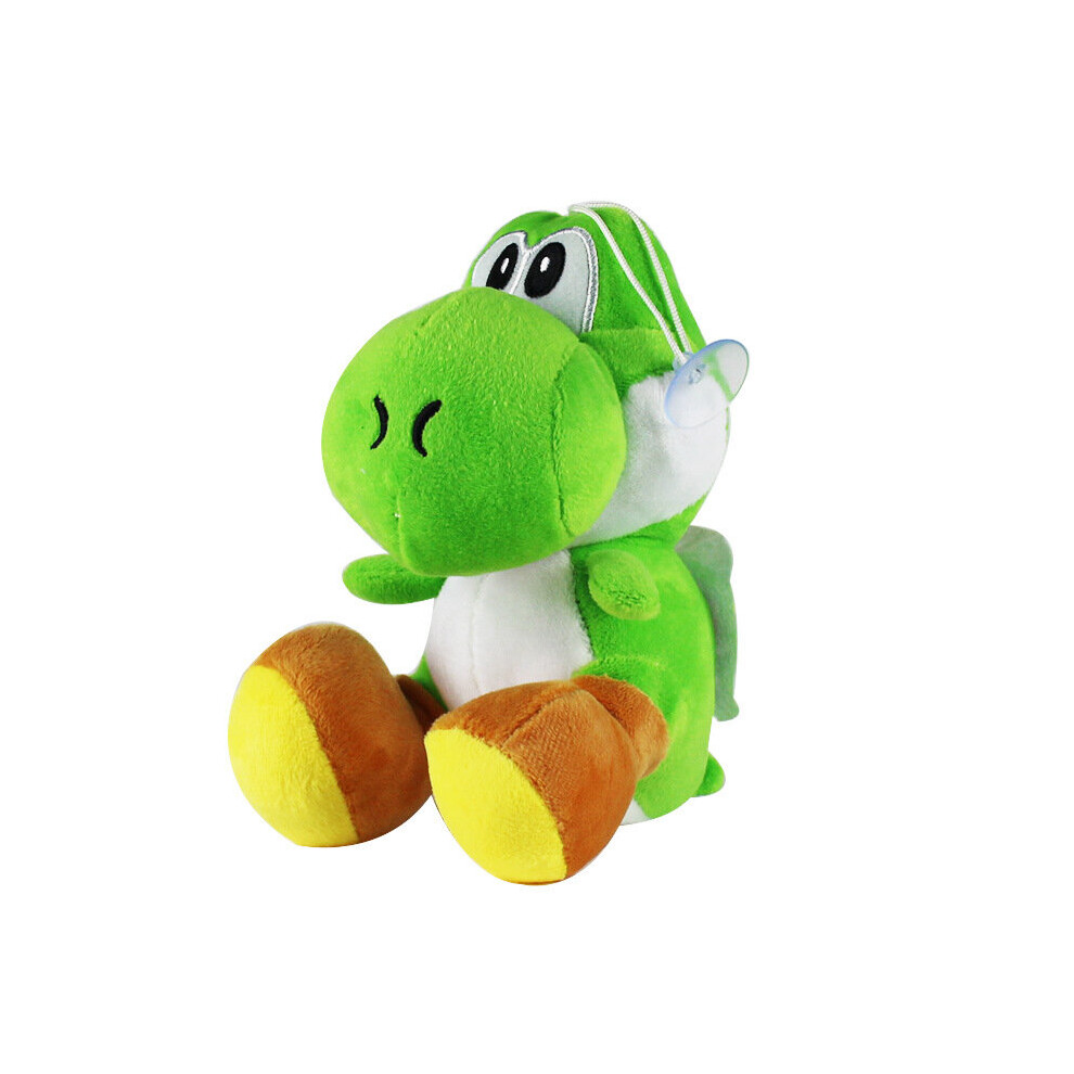 (Green) 18cm Super Mario Yoshi Stuffed Plush Doll Toy Kids Gift