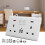 2-Gang 13A USB Wall Socket Plate (UK Plug) - White, Fireproof PC, 2 USB Charging Ports 8